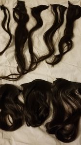20 " Precut Layered Wefted Brazilian Hair Bundle